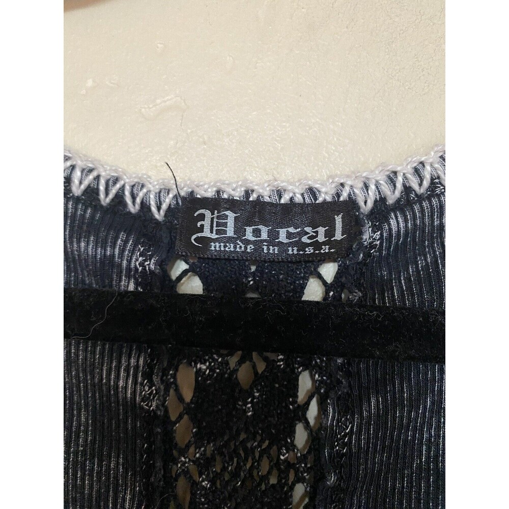 Vocal Black and White Short Sleeve Tee - Picture 5 of 6